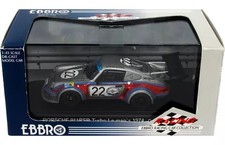 Rare Porsche 911 RSR Turbo 22 Le Mans 1974 1/43 scale, silver, limited 6000 PC1
