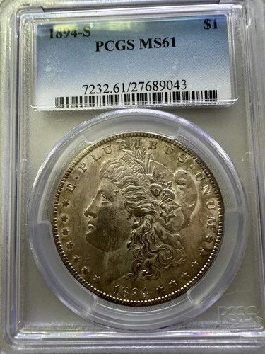 1894-S Morgan Dollar — photo from the most recent tracked eBay sale