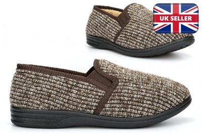 Herren Hausschuhe Teppich Pantoffeln Herren Slipper Pantoffeln Herren Warm Pantoffeln Strick