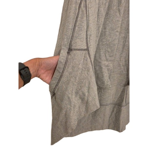 Coolibar Gray Long Sleeves Open Front Pockets Casual Cozy Cardigan Unisex XL - Picture 6 of 11