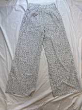 forever 21 size m dress pants Polka Dots, Wide Leg