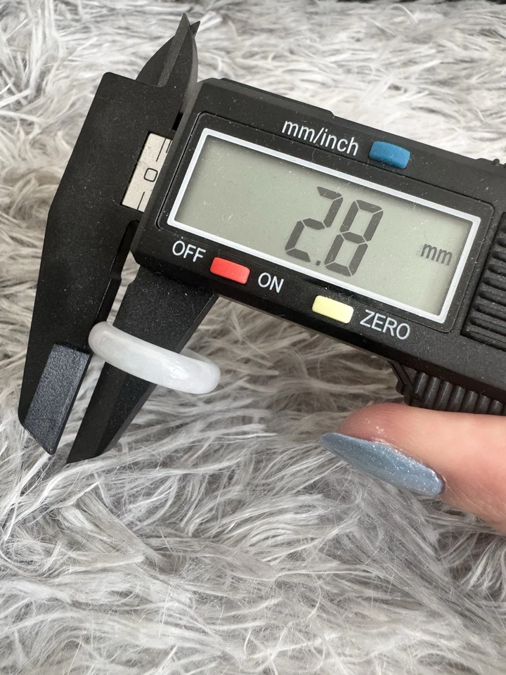 Myanmar Natural Ice Lavender Jadeite Jade Ring - Image 4 of 4