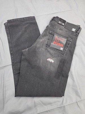DC Est. 94 Men's Built To Push Relaxed Fit Black Pants Size 32/32
