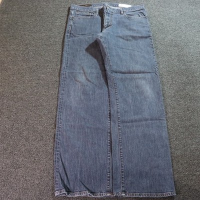 Jean Marlboro Classics Pasadena 301 - Taille W32 L34, Gris Bleu, Droit, Occasion