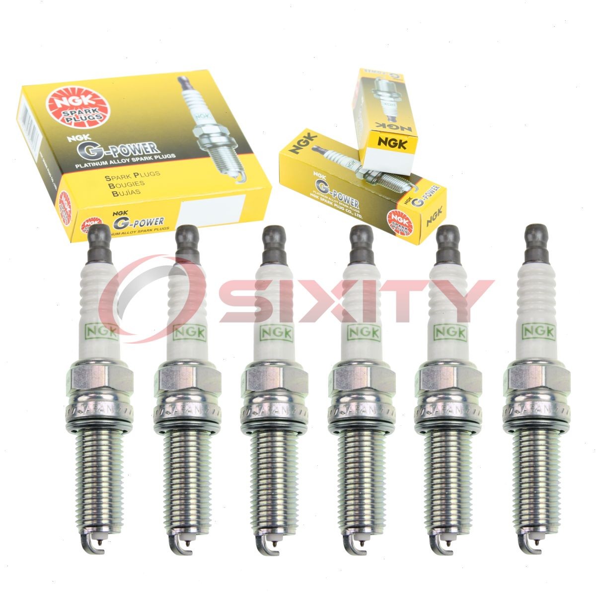6 pc NGK G-Power Spark Plugs for 2011-2020 Dodge Challenger 3.6L V6 Ignition bl