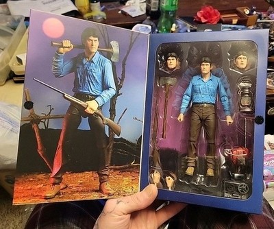 NECA Evil Dead 40th Anniversary Ultimate Ash 7'' Action Figure NEW/SEALED 