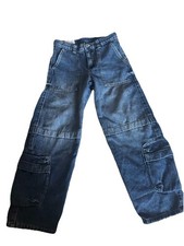 Zara Boy Baggy Adjustable Waist Jeans Size 9