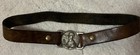 Van Gogh Artist Museum Heavy Duty Leather Buckle Waistbelt Belt Mens Rare 36 In — photo 1