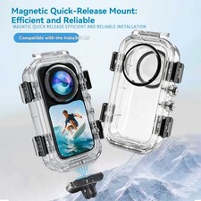 Waterproof Diving Housing Protective Shell for Insta 360 X6 Camera Accessories