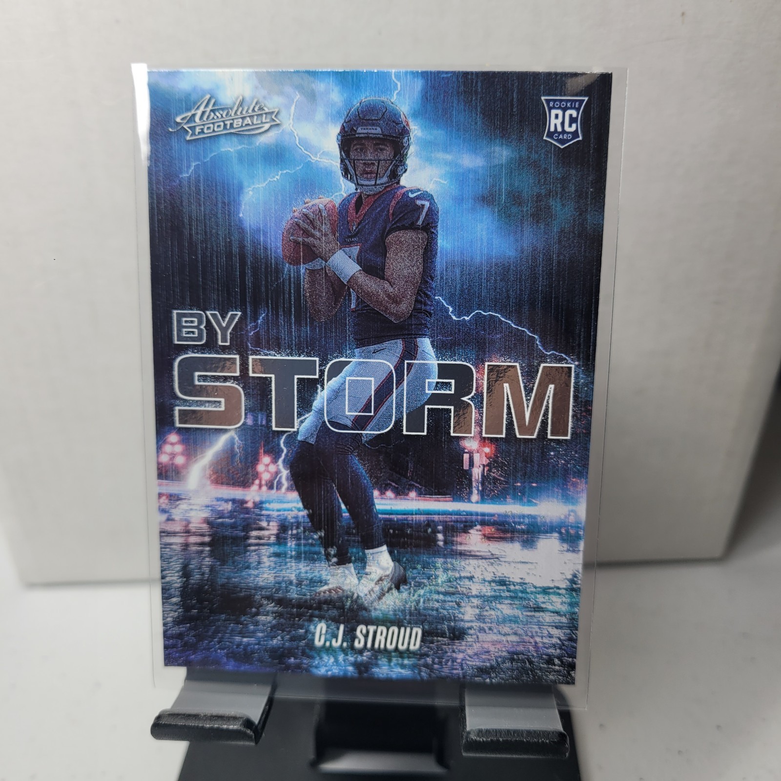 2023 Absolute Football CJ Stroud By Storm Houston Texans RC Rookie Of The Year!