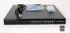 Cisco WS-C3650-24PD-L Catalyst 3650 24 Port PoE 2x10G Uplink LAN Base