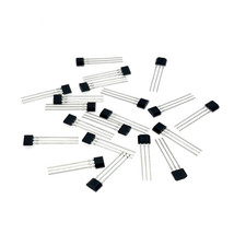 Hall Effekt Sensor 20 St&uuml;ck 3 polig Bipolarer Magnetdetektor 4 24V 15 mm TO-92S