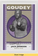 2019 Upper Deck Goodwin Champions Goudey Jack Johnson #G38 READ z6b