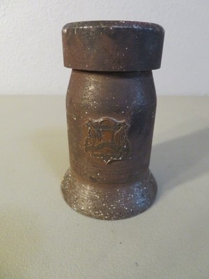 Vintage Hoover Dam Boulder Dam Colorado River Souvenir Trench Art Solid Metal