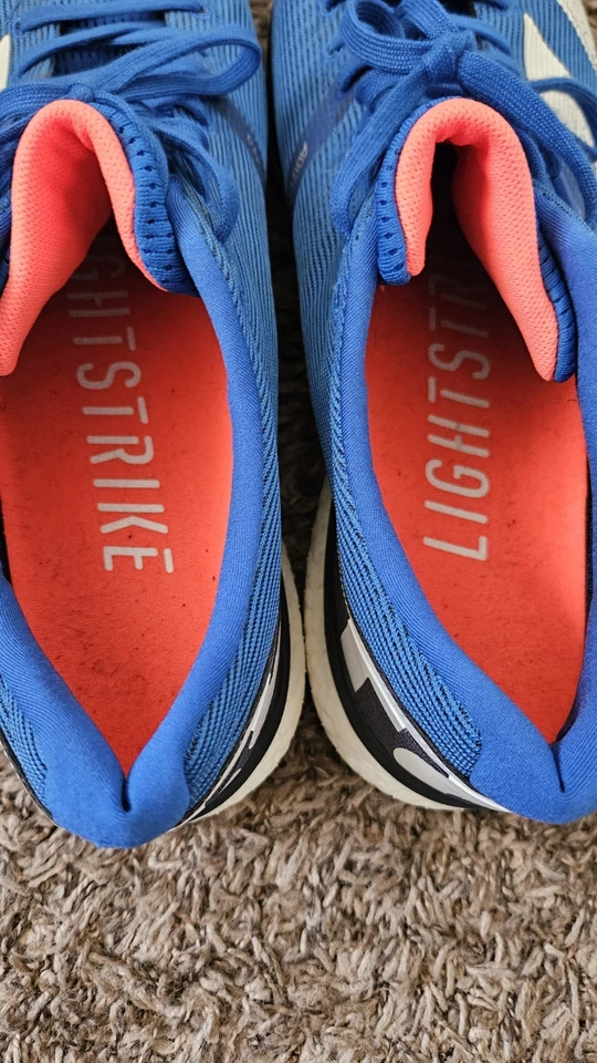 Adidas Adizero Boston 8 Running Shoes Sz 13 Boston Marathon LightStrike - Image 4 of 4