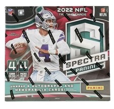 2022 Spectra Football Hobby Box