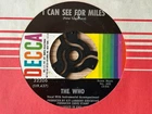 THE WHO I CAN SEE FOR MILES 7" DECCA USA (1967) EX++ ROCK PSYCH
