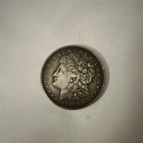 1921 Morgan Silver Dollar $1 Coin Silver 0.9 Fineness United States