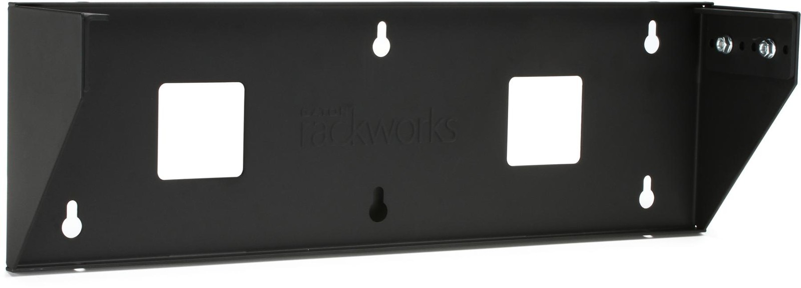 Комплект вертикальных металлических настенных стеллажей Gator GRW-VRM2U - 2U 2 штуки 40190₽