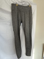Women  s Woolx McKenna Pocket Merino Wool Blend Leggings Gray Size S