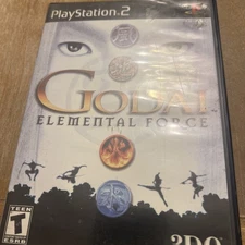 GoDai: Elemental Force (Sony PlayStation 2, 2002) Complete