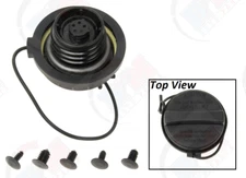 Fuel Filler Gas Tank Cap w/ TETHER Strap for Infiniti & Nissan
