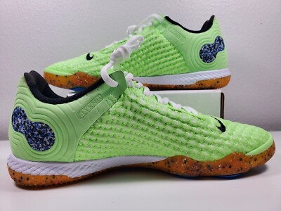 NEW Nike React Gato Indoor Court IC Soccer Shoes Lime Glow Size