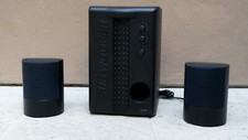 Amplified Speaker System with Sub-Woofer for Computers and Stereo Gear