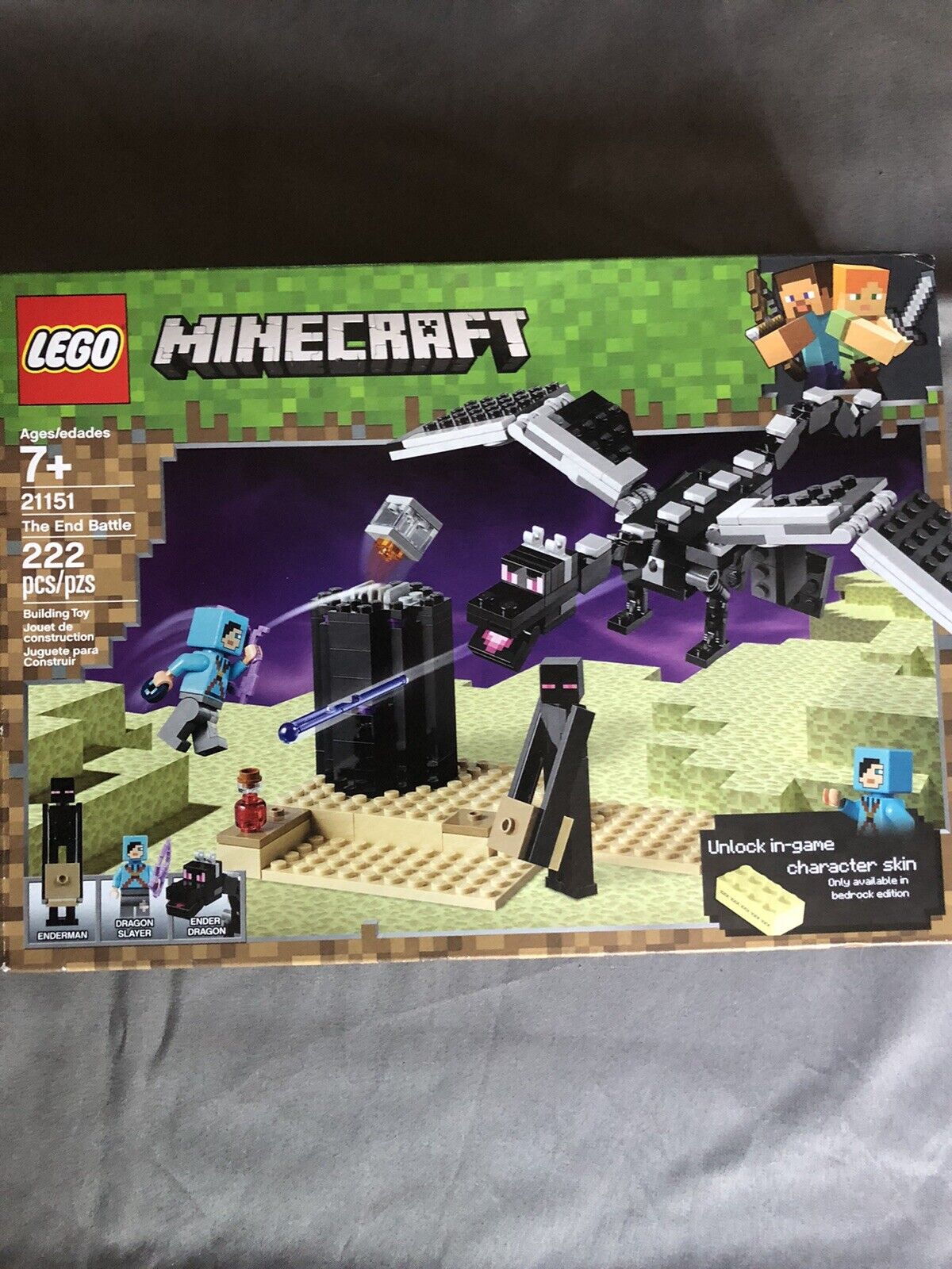 LEGO Minecraft 21151 The End Battle review