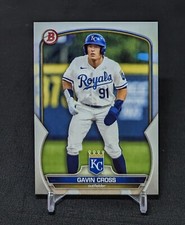 Gavin Cross Prospect Rookie Card 2023 Bowman Base #BP-109 Kansas City Royals 