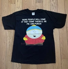 Vintage 1999 South Park by Gildan Cartman Promo T Shirt XL - RARE