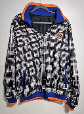 Rare UNK Blue Label New York Knicks Reversible Jacket Men 
