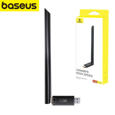 Baseus WLAN USB Adapter Netz Karte WLAN Adapter WLAN Stick Antenne 150 Mbit/s