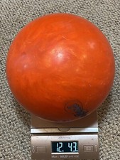 AMF Boogie Bowling Ball 12 lbs 4.3 oz Orange Marble Swirl