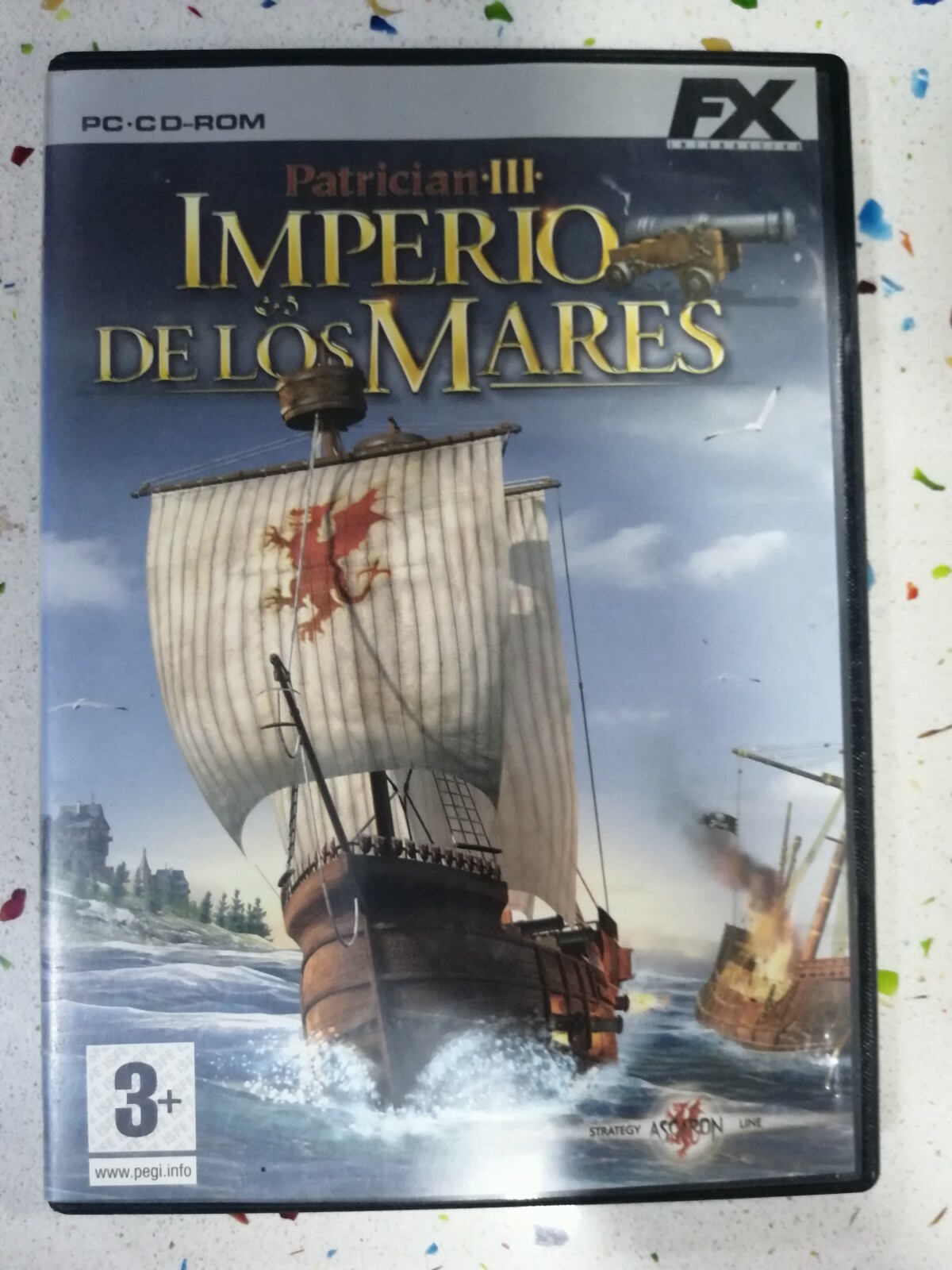 Fx Imperium Of The Seas Patrician III Pc Dvd Rom Muli Strategy Manual Included