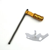 Gold Ruger 10/22 Bolt Charging Handle & Auto Bolt Release Combo Kit