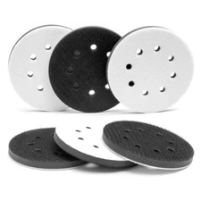 5 Pack  5 Inch Soft Sponge Interface Pad for Sanding Pad Hook&Loop Sanding Discs