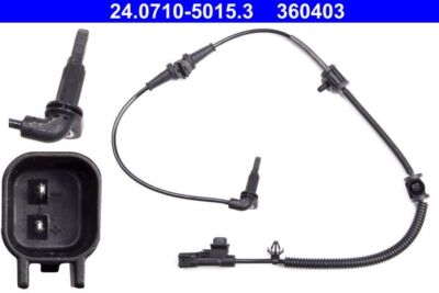 ATE Sensor Radrehzahl Vorn Saab, Opel 24.0710-5015.3