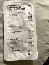 UNOPENED CardinalHealth 6400 Suture Removal Kit Gauze/Forceps/Scissors