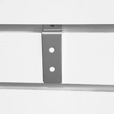 Slatwall Backplate, Slatwall Mounting Plate 200 pieces Silver