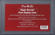 Pro-Safe Acrylic Display Case  for Magic Booster Box Box UV Protection acid free