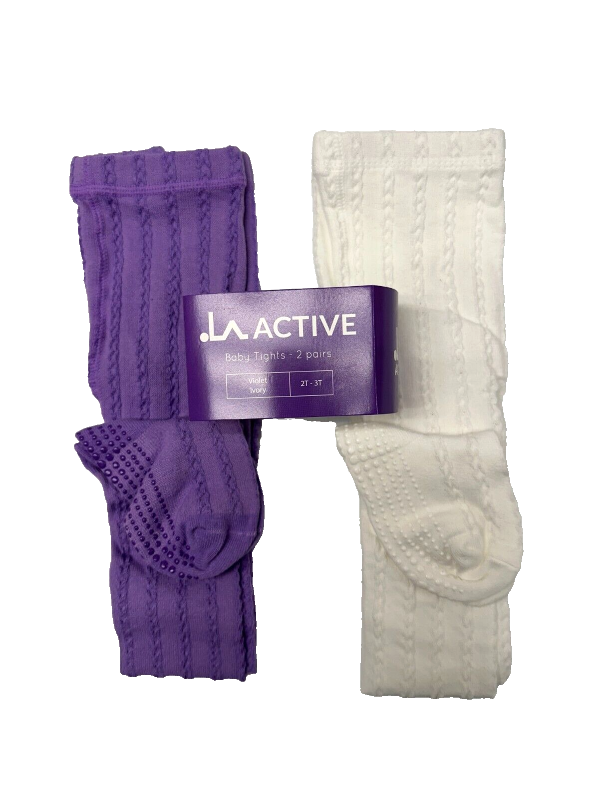 Toddler Leggings 2t LA Active Baby Tights Pairs Non Skid