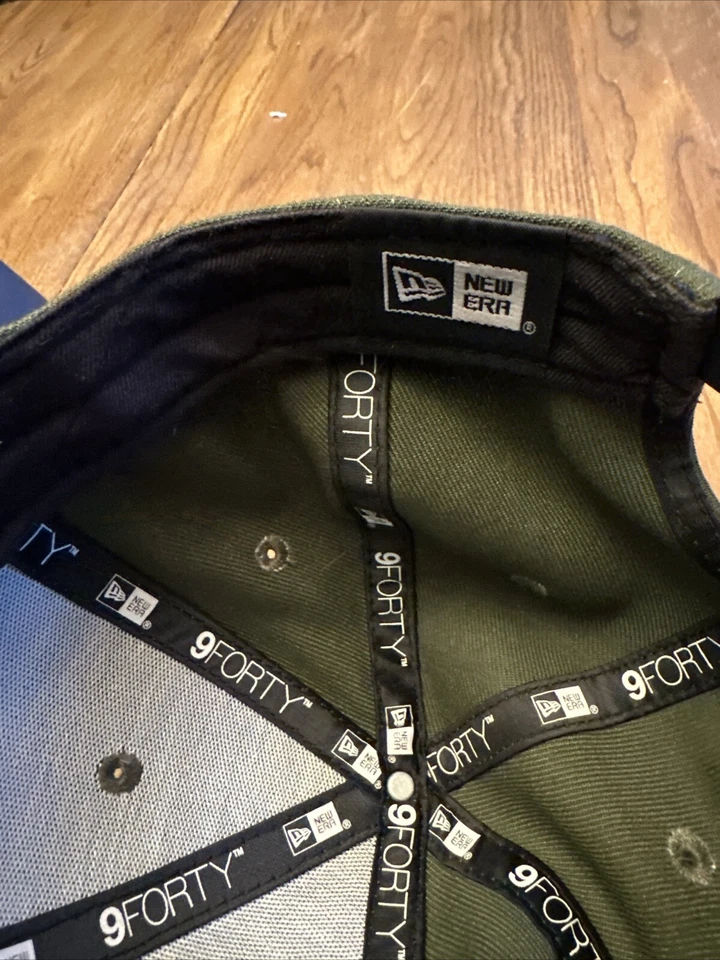 Hombre Stewart-Haas Racing Team Colección Oliva Kevin Harvick Bandera New Era Sombrero Foto 4 de 4