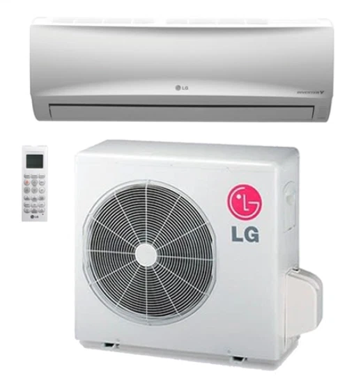 LG Mini Split 9 000 BTU 23.5 SEER Wi Fi Wall Mount Heat Pump System