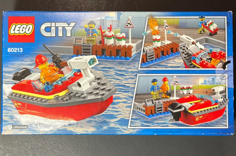 boble hellige illoyalitet LEGO City Set 60213 [ Dock Side Fire ] NEW 673419303019 | eBay