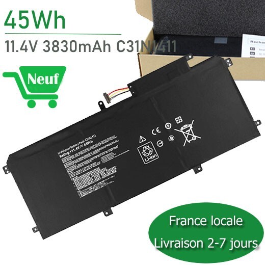 Batterie C31N1411 ASUS ZenBook UX305CA FC147T EHM1 UHM4T lithium