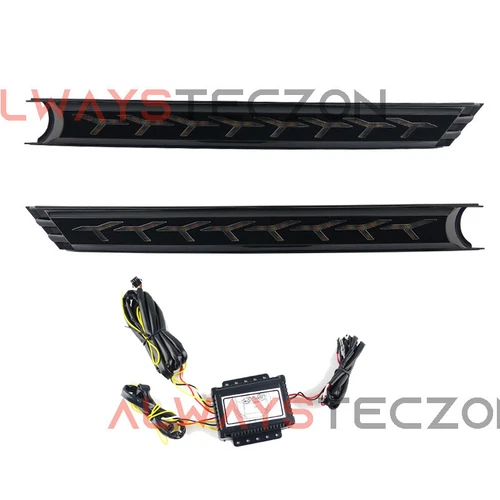 2x LED DRL Luz de circulación diurna Lámpara antiniebla Accesorios para Mazda CX-5 2017-2021 - Imagen 2 de 7