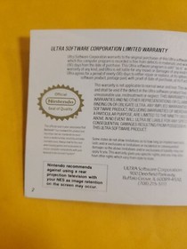 Mission: Impossible Nintendo NES Manual Only ~ Instruction Booklet