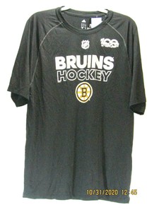 NWT adidas NHL Mens Boston Bruins Hockey Shirt 100 year anniversary sz small | eBay