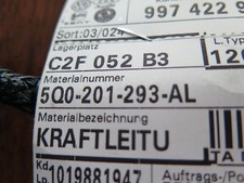 OEM Audi Fuel System Inlet Tube 5Q0201293AL 17-18 A3 Sportback e-tron.   (1B1-1)